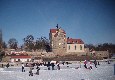 Schloß Seeburg im Winter